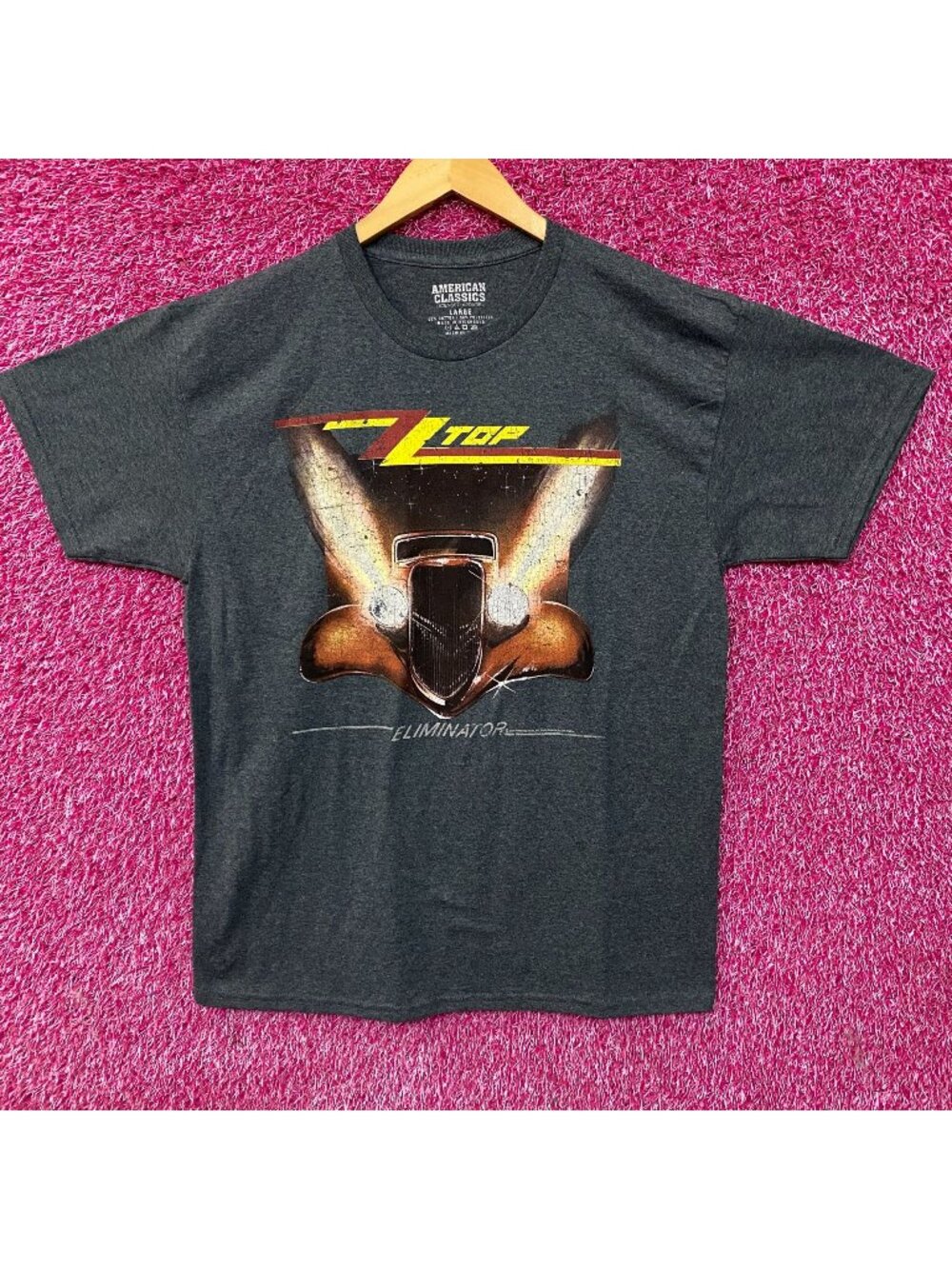 American Classics ZZ Top Eliminator T-Shirt Large